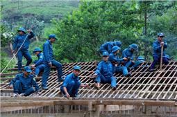 Góp phần thực hiện tốt nhiệm vụ  quốc phòng, quân sự địa phương 